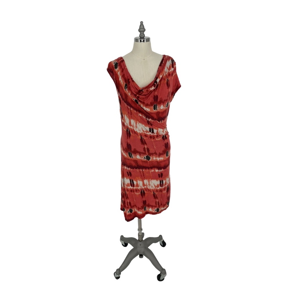 Chelsea & Violet |‎ Cal Neck Colorful MIDI Dress - L $118